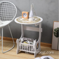 Meja Mini Coffee White Table PVC Foam Board Table